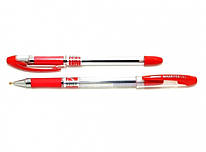 Ручка масляная 0,6 мм, Piano Maxriter, PT-335, красная, 300310