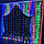 Гирлянда RD-7155 водопад 320LED 3х2м Цвет ламп-Синий, Тёплый белый, Холодный белый, Микс (10х32 Ламп), фото 2