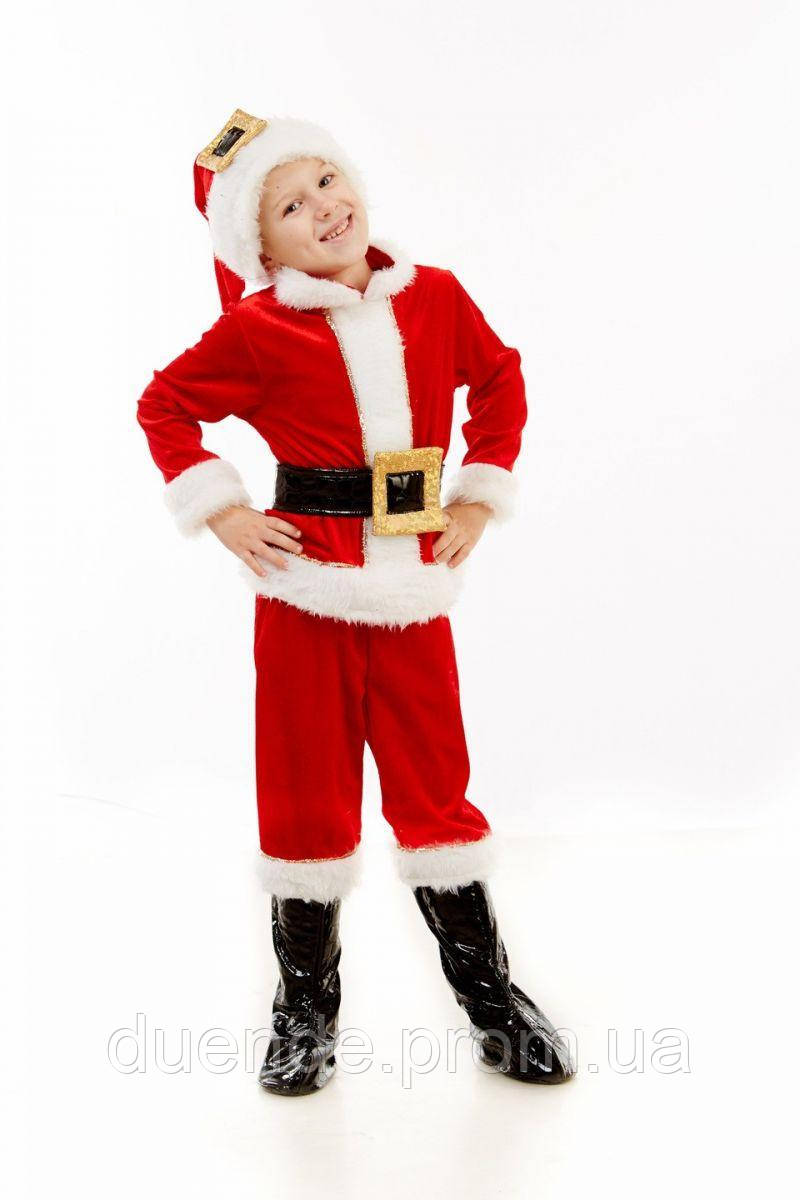 Санта-клаус карнавальний костюм на хлопчика, розмір 100-110; 115-125 / м - НГ-1420