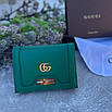 Стильный женский кошелёк Gucci на кнопке, фото 2