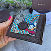 Стильний гаманець Gucci на кнопці для дівчат, фото 2