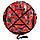 Тюбінг діаметр 100 см"марвел червоний" (Оксфорд, ПВХ) санки ватрушка, фото 2