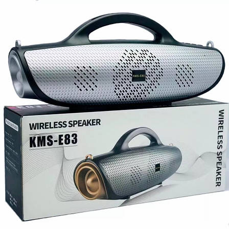 Портативна акустична колонка Wireless speaker KMS-E83, фото 2