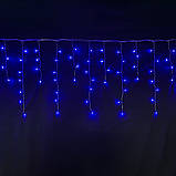 Гірлянда Водоспад штора 2х2м 240 LED світлодіодна гірлянда. Новорічні гірлянди на вікна + ПОДАРУНОК, фото 4