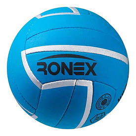 Волейбольный мяч шитый Ronex Sky Green Cordly синий RX-SCD