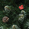 Ель новогодняя Калина 1.5м Элит с ягодами и шишками Елка искусственная, фото 2