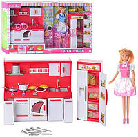 Кукла типа Барби кухня DEFA с продуктами | Denver | Куклы Барби, по типу Барби