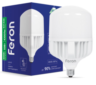 Світлодіодна лампа Feron LB-65 50W E27-E40 4000K/6400К