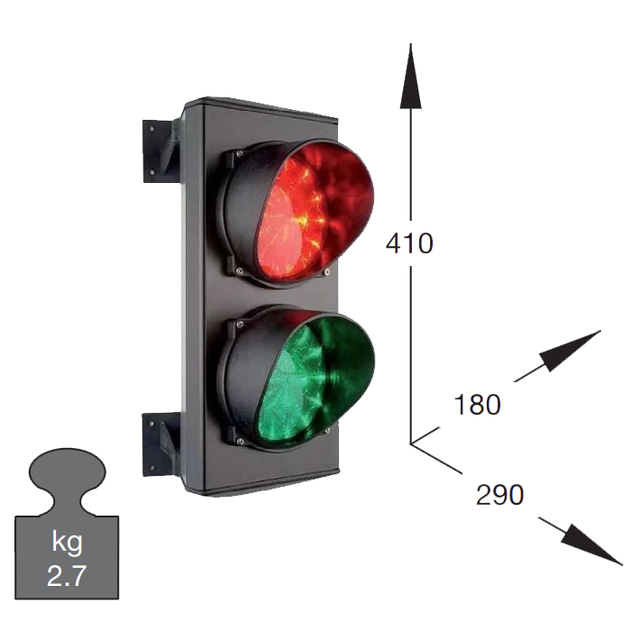 Светофор Came PSSRV2 “красный-зеленый” со светодиодами