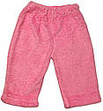 Тёплый костюм на девочку рост 68 3-6 мес для малышей ребёнка детей комплект детский махровый розовый, фото 6