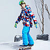 Дитяча гірськолижна куртка для хлопчика Dear Rabbit HX-38, Розміри 4-16 + Подарунок Рукавички, фото 5