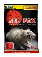Ред Фокс / Red Fox (100 гр) гранула от крыс, мышей, мышеподобных грызунов