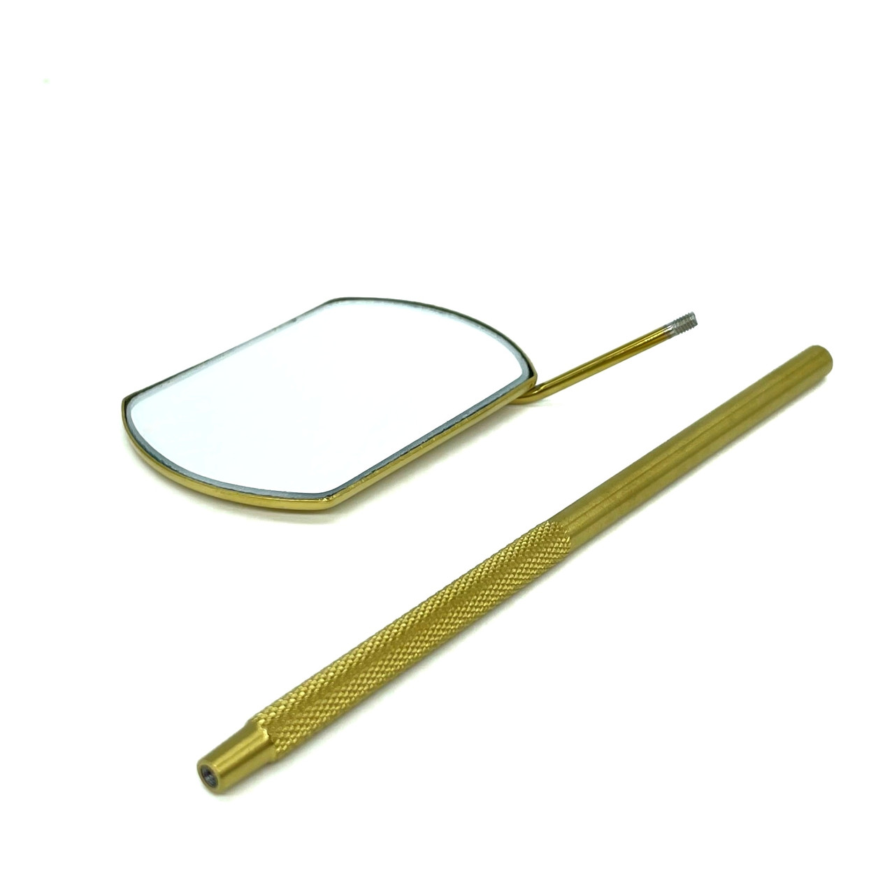 Зеркало ForMe для ламинирования и наращивания ресниц,золотое