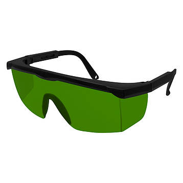 Захисні окуляри від лазерного випромінювання 200-450 нм / 800-2000 нм SK-010, окуляри для волоконного лазера 1064 нм, фото 2