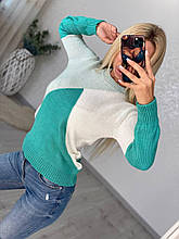 Жіночий в'язаний светр тонкий