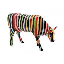 Колекційна статуетка корова "Striped", Size L