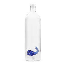 Бутылка Balvi Blue Whale из боросиликатного стекла Хит!