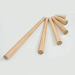 Ножки для мебели конусные, опоры деревянные H.700, фото 6