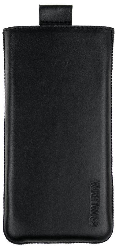 Чехол-карман Valenta кожаный для Nokia 7 Plus Черный C564IP6Plus-2 ES, КОД: 132822