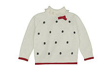 Дитячий светр для дівчинки Одяг для дівчаток 0-2 Krytik Італія 94465 / KN / 00A біла