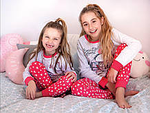 Детская пижама для девочки Tobogan Испания 87201 Серый меланж