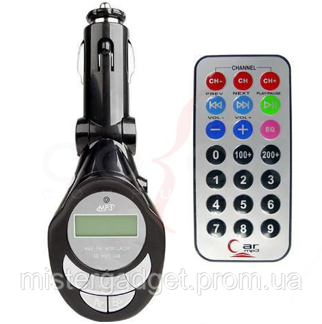 Автомобильный FM-модулятор (трансмитер) Car MP3 USB + SD : цены,  характеристики, отзывы - интернет магазин Мистер Гаджет