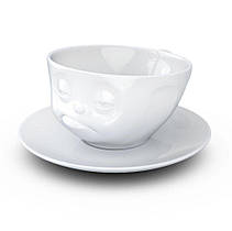 Чашка з блюдцем для кави Tassen "Гальма" (200 мл), фарфор, фото 2