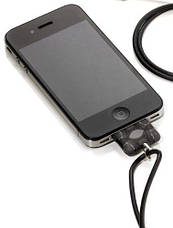 Шнурок Troika для iPhone 4/4S MUSE, черно-серый, фото 3