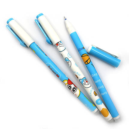 Ручка детская гелевая стираемая "Glad"синяя 0,5мм 12шт/этик, фото 2