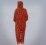 Дитяча піжама Кигуруми вогняний Тигр 110 (на ріст 108-118см), фото 7