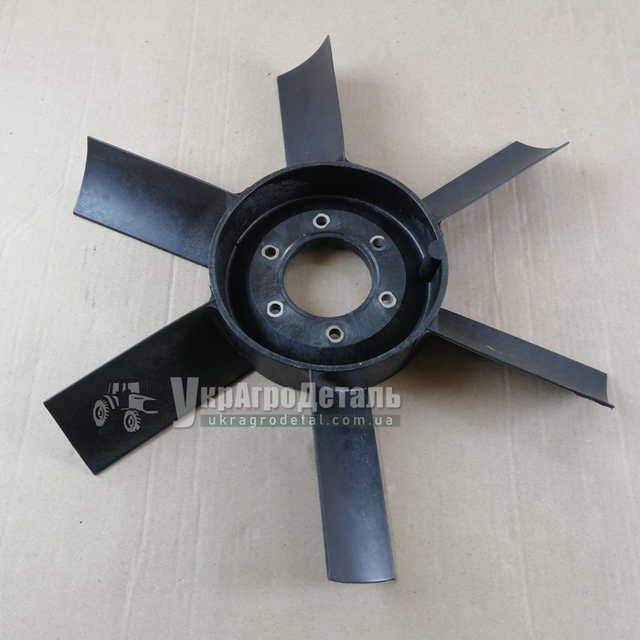 Крыльчатка вентилятора МТЗ (6 лопастей, пластик) 245-1308010