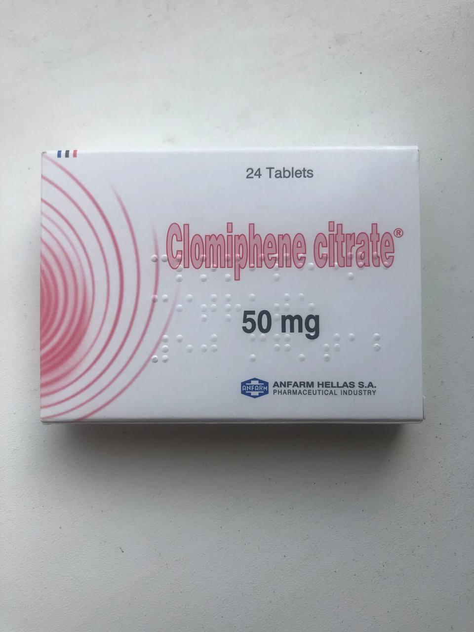 Кломид Anfarm Hellas 24 табл 50 мг