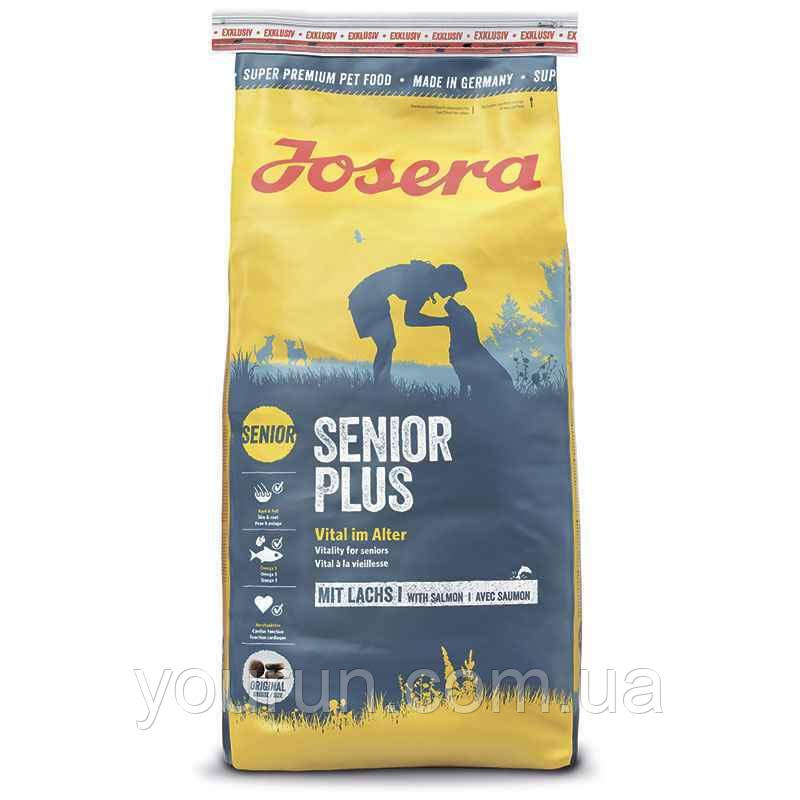 Josera (Йозера) SeniorPlus – Сухий корм для літніх собак (лосось)
