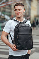 Рюкзак мужской кожаный Tiding Bag 3467, фото 4
