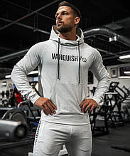 Сірий спортивний костюм VQH - №6618
