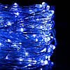 Гірлянда кінський хвіст Springos 2 м 300 LED Гірлянди Новорічні прикраси пучок роса для будинку Blue, фото 2