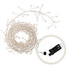Гирлянда нить Springos 3 м 300 LED от сети Светодиодная капля росы для дома Медная проволока Warm White, фото 4