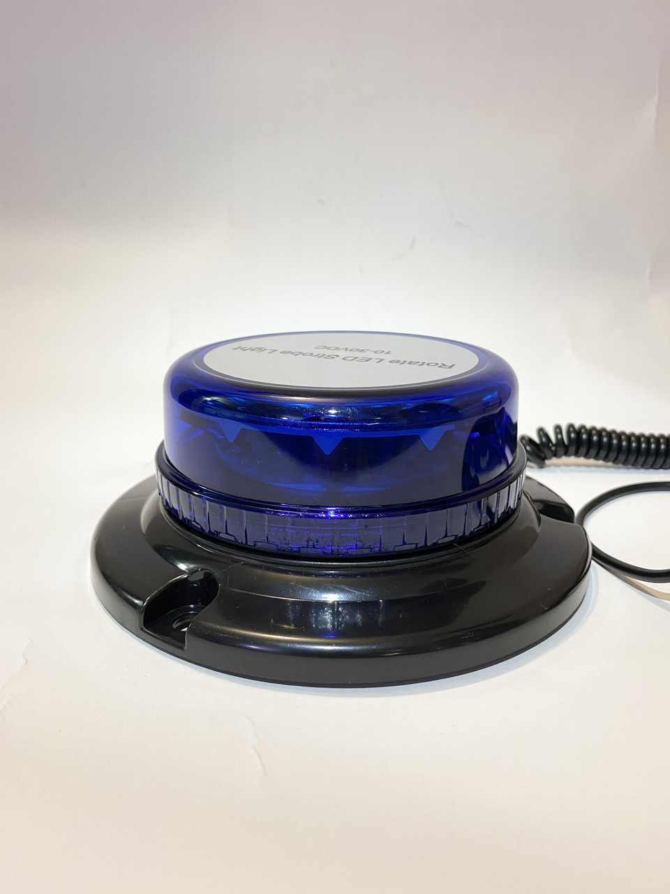 Проблисковий маячок LED RD-209 синій на магніті та присосці