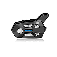 Bluetooth гарнітура для мотошлема WAYXIN R5 комплект 2шт. IPX6, Bluetooth 5.0