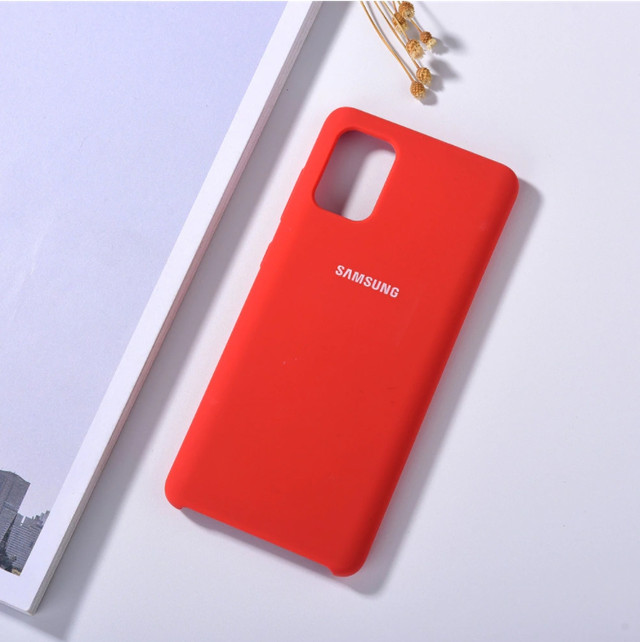 Чохол-бампер Silicone cover для  Samsung Galaxy A71 (SM-A715F)