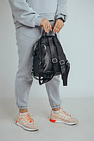 Стильный женский рюкзак в черном цвете из натуральной кожи Tiding Bag - 24544, фото 8