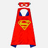 Маскарадний плащ з маскою Супермен (червоний) ( костюм Superman)