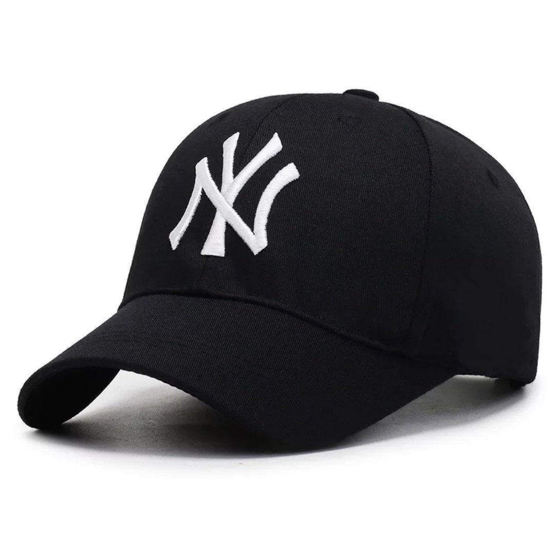 Кепка Бейсболка NY (New York Yankees) Білий логотип 2, Унісекс