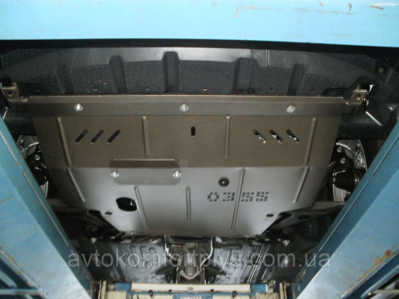 Металлическая (стальная) защита двигателя (картера) Geely Emgrand  (2011-) (все обьемы)