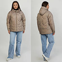 Женская демисезонная куртка CR-983  в размерах 46-62