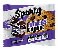 Фитнес печенье Sporty Fitness Молочный Шоколад (40 грамм)