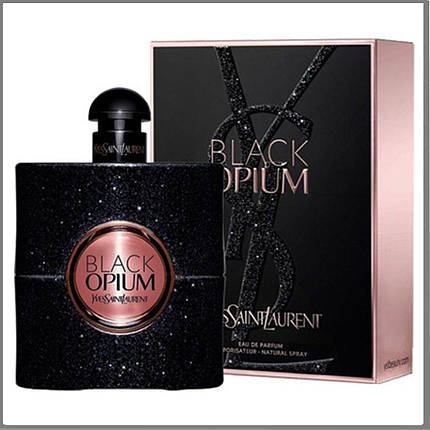 Yves Saint Laurent Black Opium парфюмированная вода 90 ml. (Ив Сен Лоран Блек Опиум), фото 2