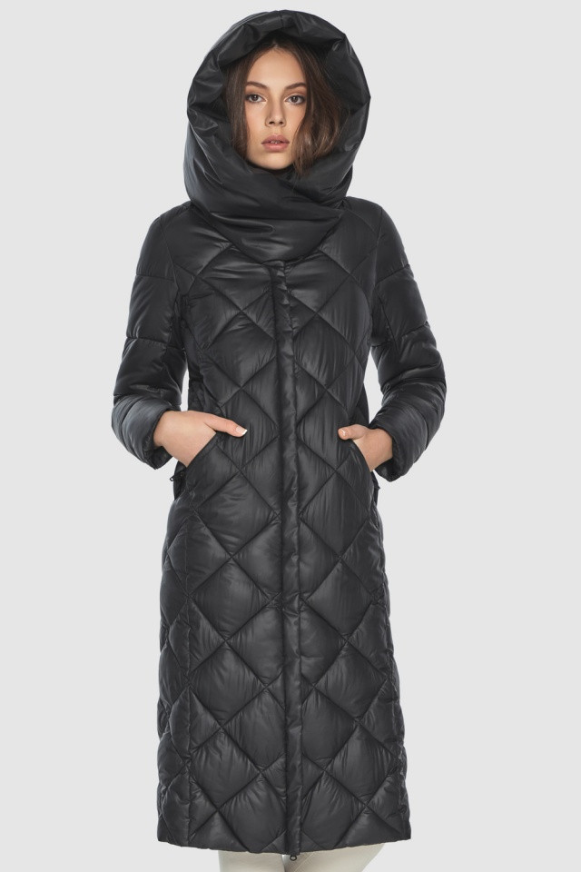 Лаконічна жіноча зимова куртка -60074