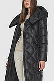 Лаконічна жіноча зимова куртка -60074, фото 6