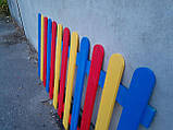 Дерев'яний парканчик "Класичний" 2000*1000 мм (Сосна) - у різних кольорах (3 кольори), фото 2